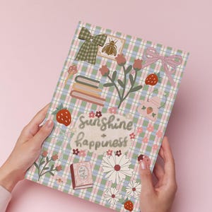 Cottagecore Coquette Kindle Insert | Aesthetic Printable Kindle Cover | Gift For Booktoker | Instant Download | Bookish Clear Case Insert