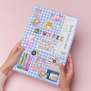 Emily Henry Book Lover Kindle Insert: Cottagecore Ribbon Design (Digital Download)