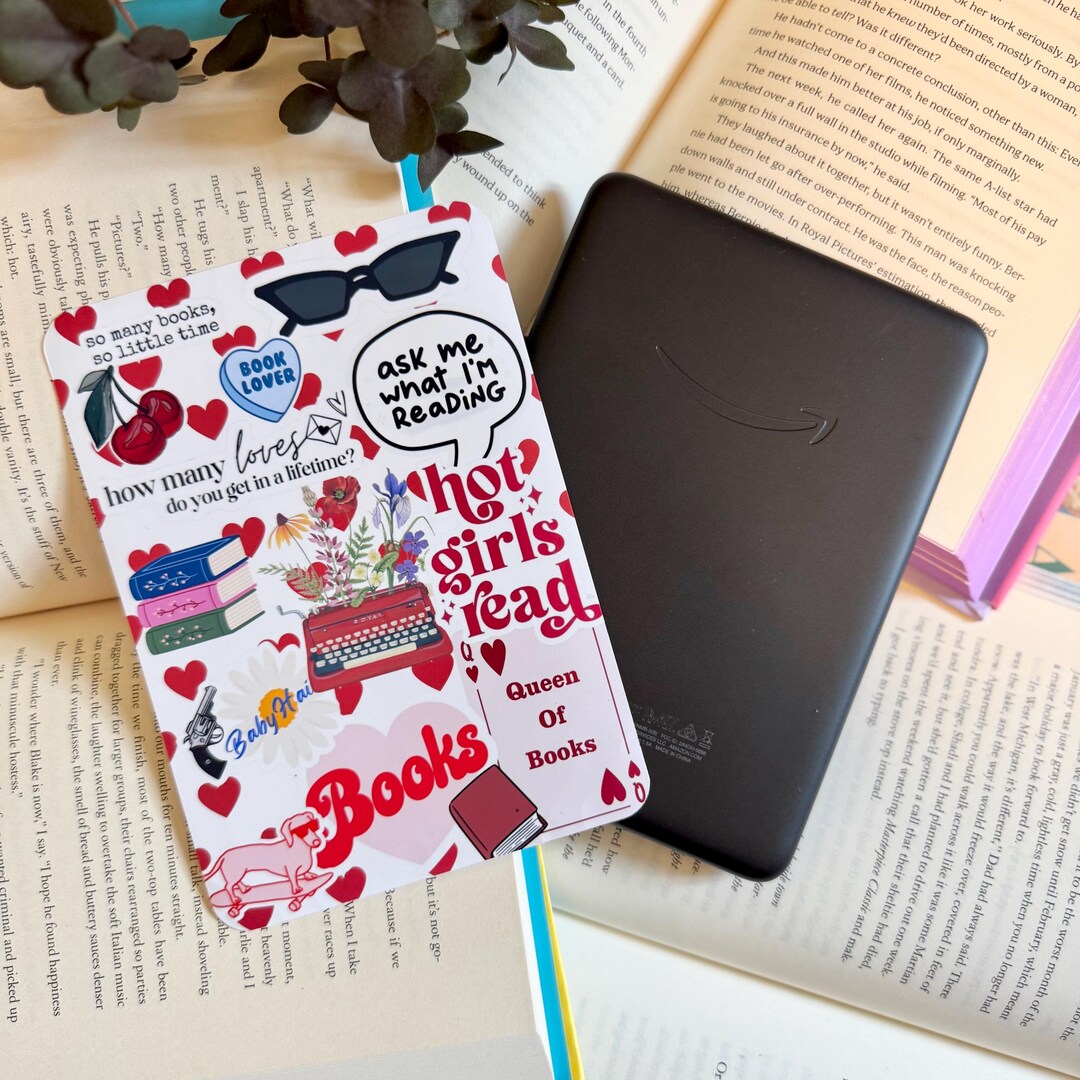 Printable Kindle Insert | Aesthetic Kindle Cover Clear Case | Digital ...