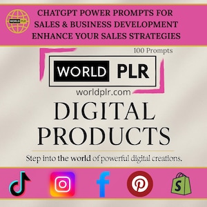 ChatGPT Power Prompts for Sales & Business Development Enhance Your Sales Strategies