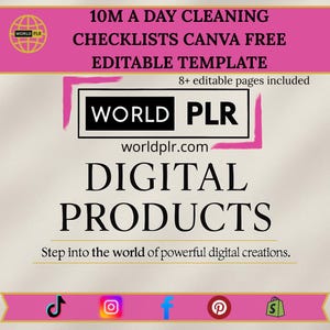 10m a Day Cleaning Checklists