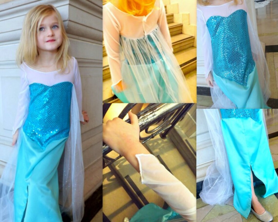 Elsa Frozen Complete PDF Pattern Set for Ice Dress Coronation Etsy
