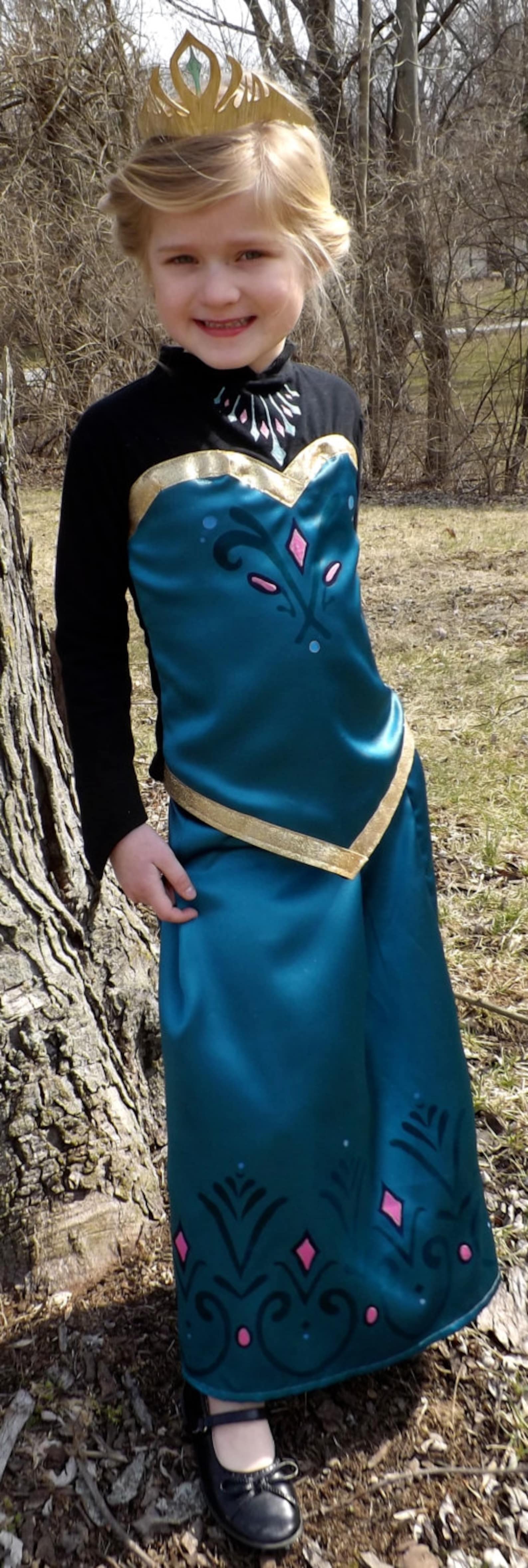 Elsa Frozen Coronation Dress and Cape PDF Pattern Etsy