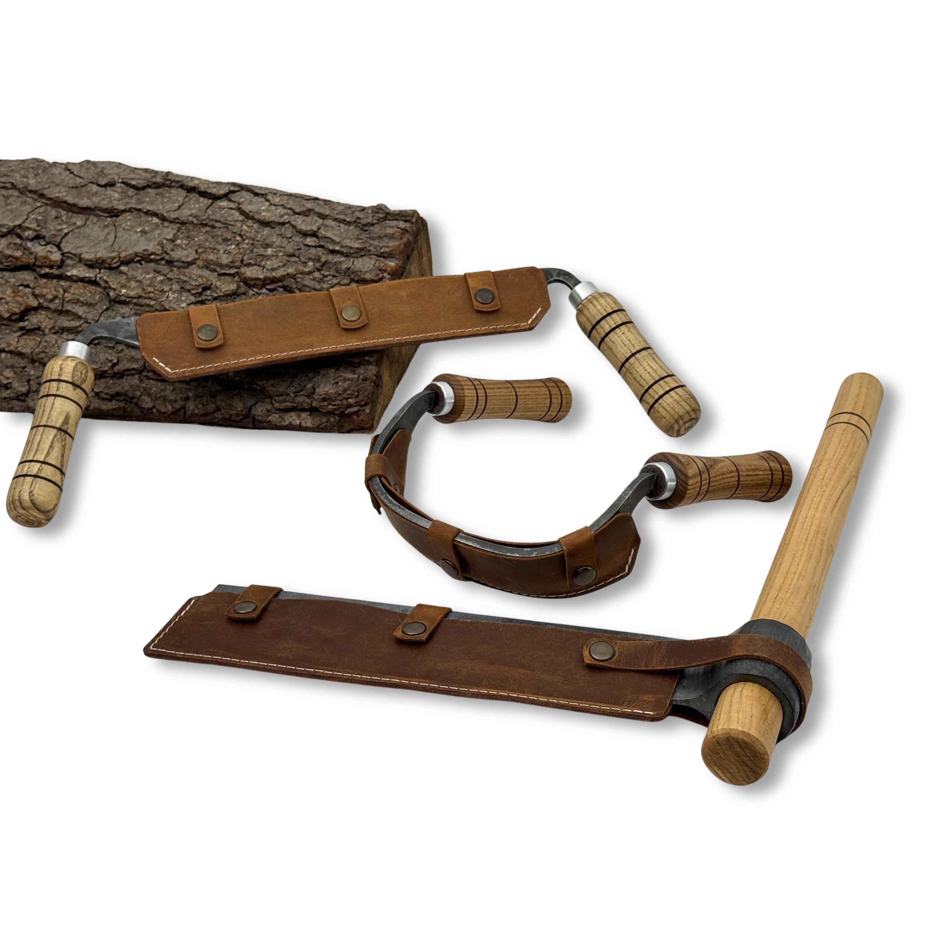 Woodworking Tools – Splitting Froe, Inshave Knife & Straight Draw Knife ...