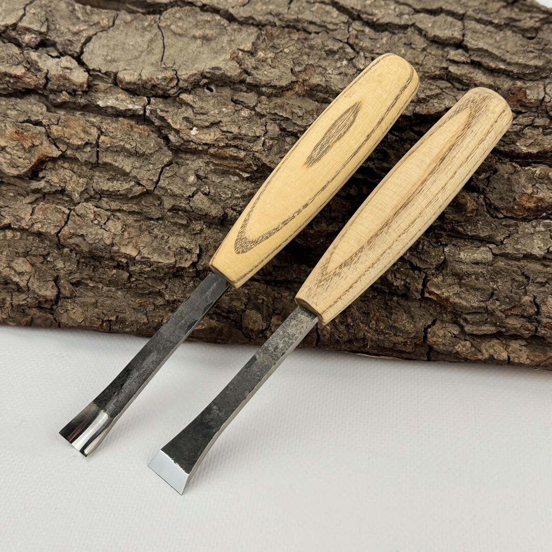 Detail Carving Chisels – Hand-forged Flat & Small Fishtail Chisels ...