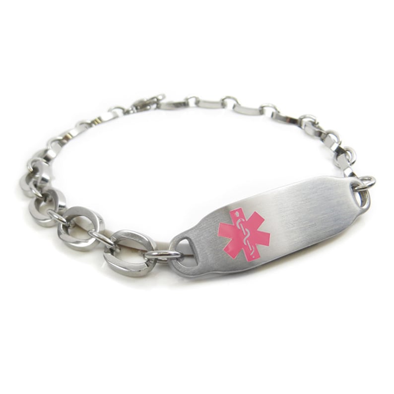 Personalized Medical Bracelet for Women Engraved Free 316L - Etsy