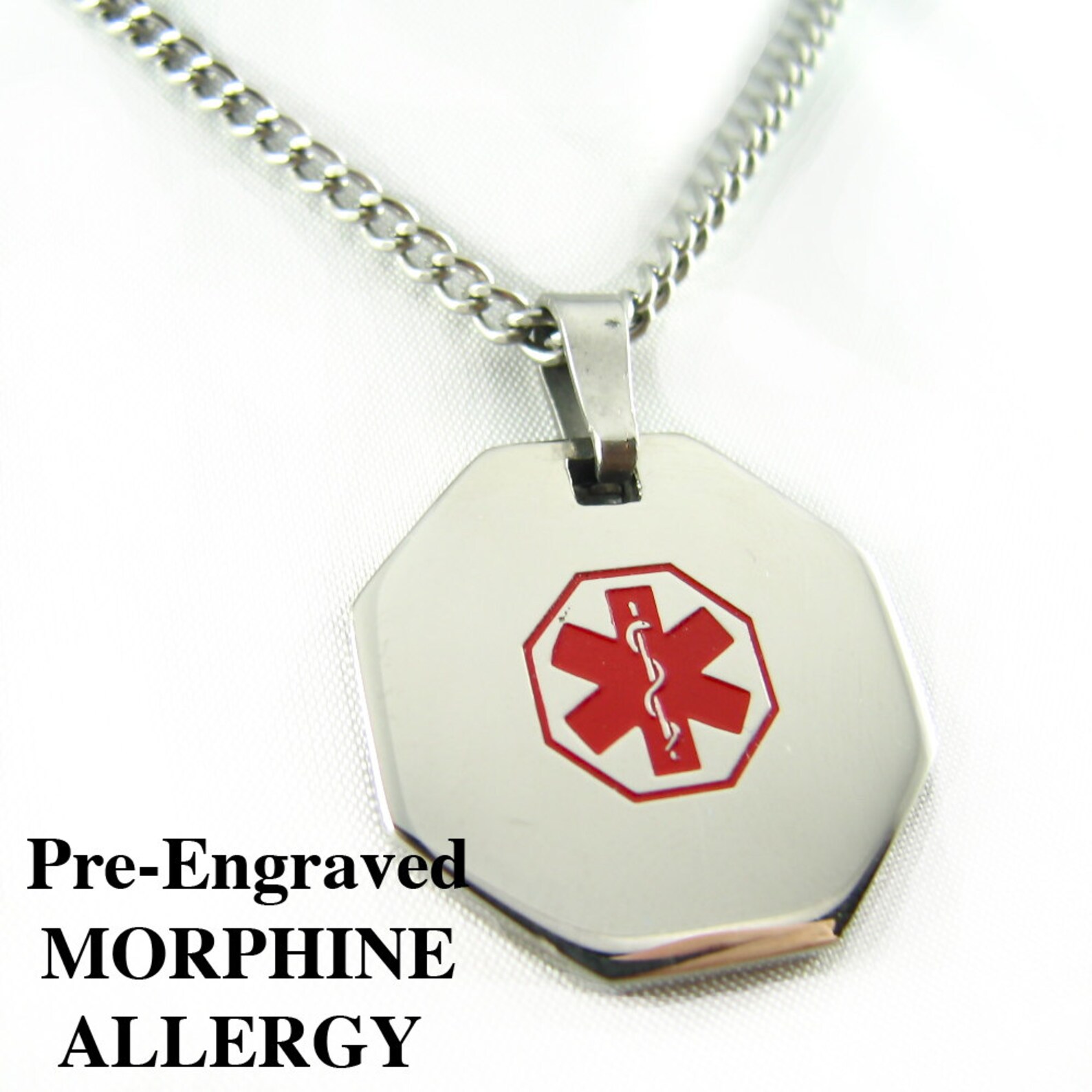 Medical allergy necklace Outlet