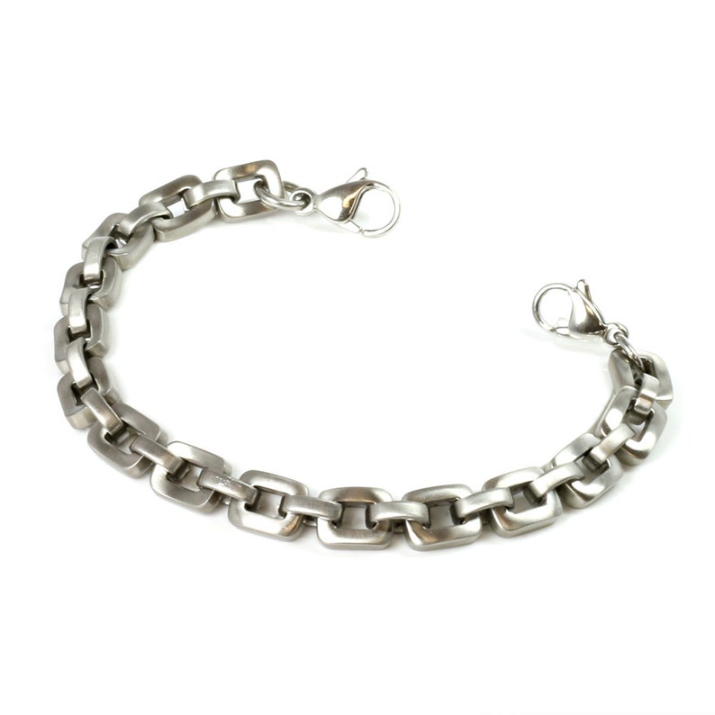 Interchangeable Bracelet Strand Ai6-S Stainless Steel Silver Gun Metal Links