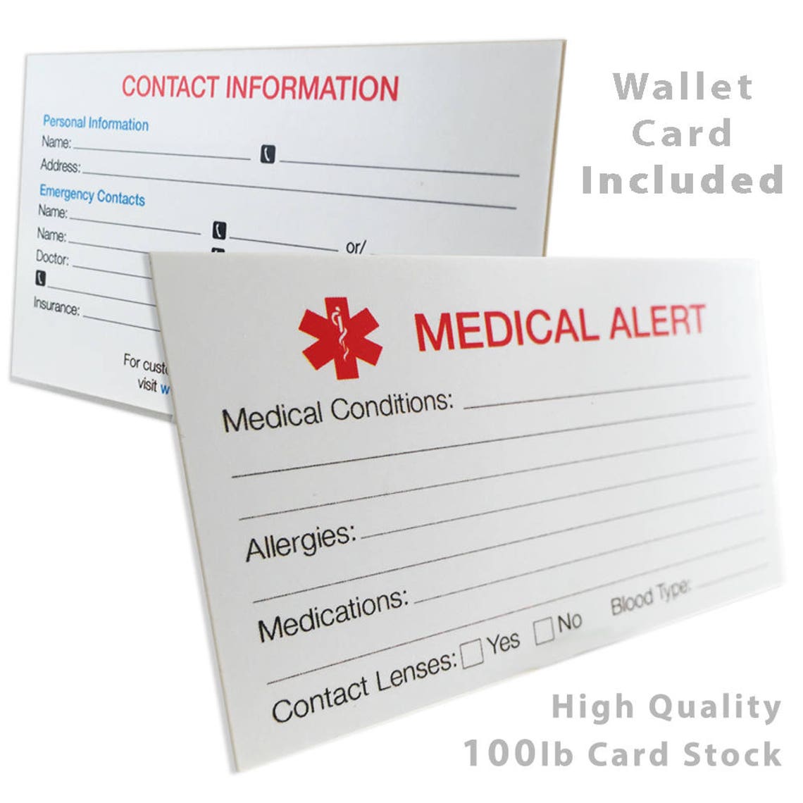 PACEMAKER Medical ID Plate Pre-engraved for Stylish Beaded - Etsy
