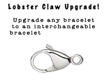 Lobster Claw Upgrade, Turn our Medical ID Bracelets to an Interchangeable Strand