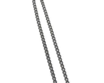 MyIDDr - Stainless Steel Necklace Chain, Slip on Over Head with Lobster Claw Clasp, 27 Inches