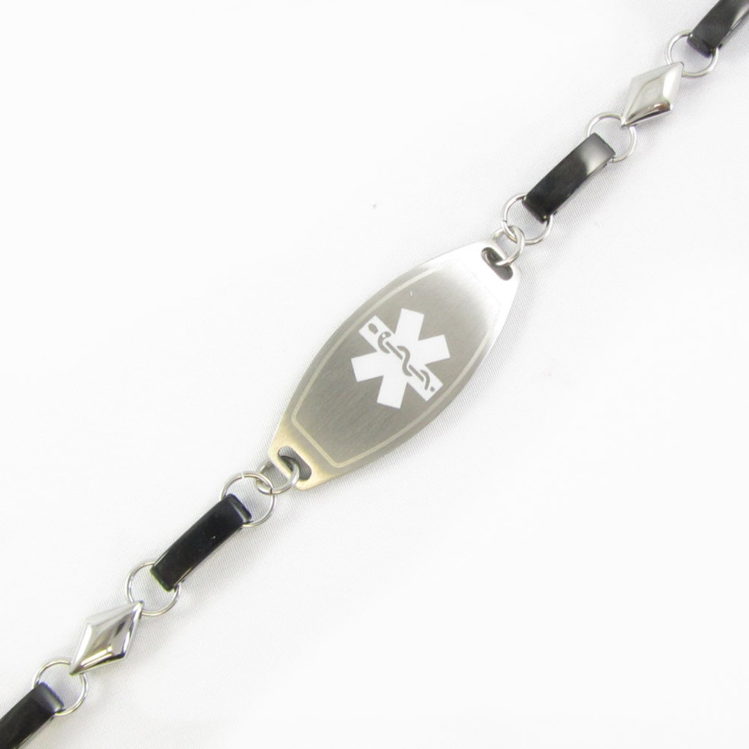 Personalized Medical Alert Bracelet for Women With Free Etsy