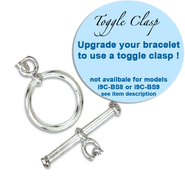 Medical Bracelet Toggle Clasp Upgrade