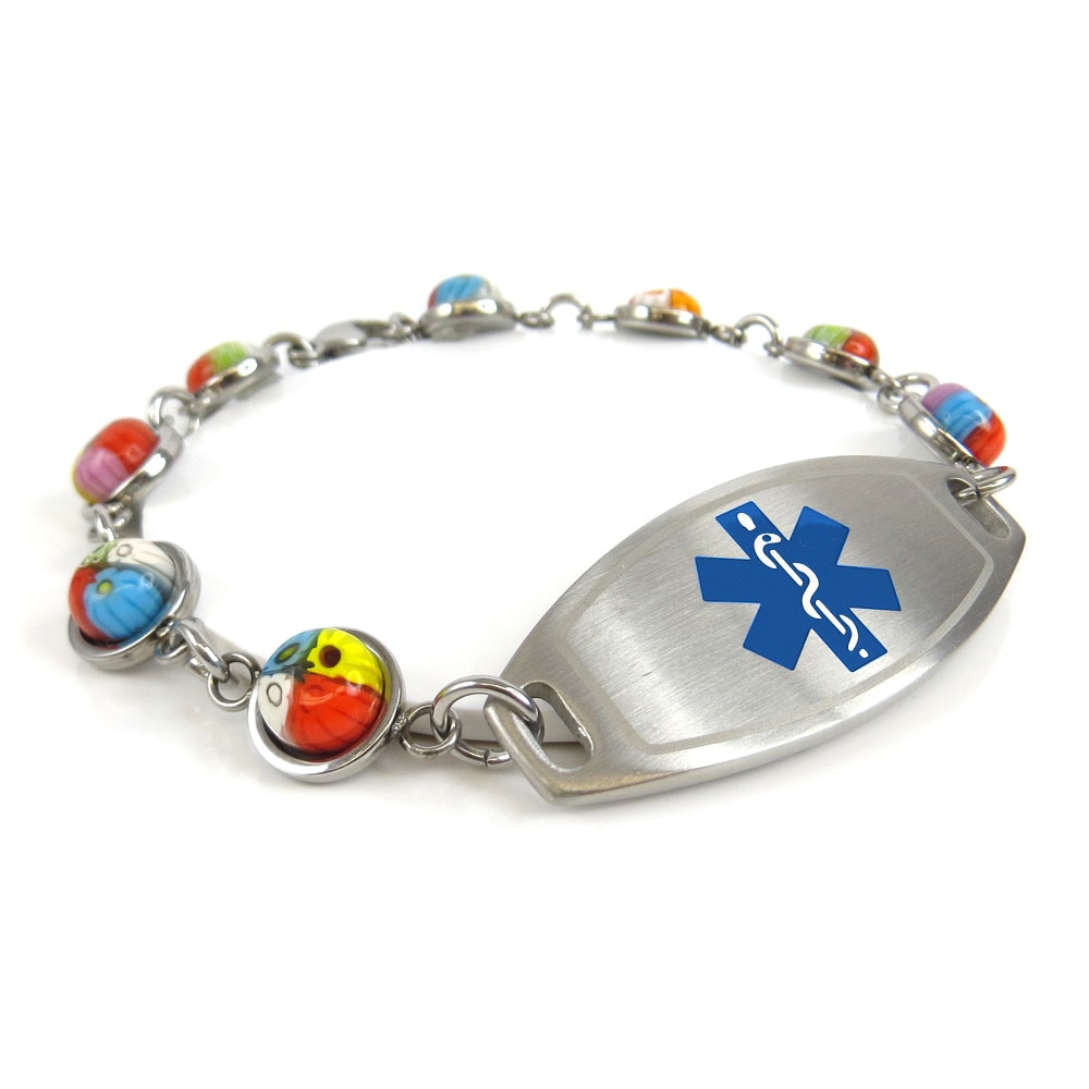 Custom Medical Bracelets for Women with Free Engraving 316L Etsy