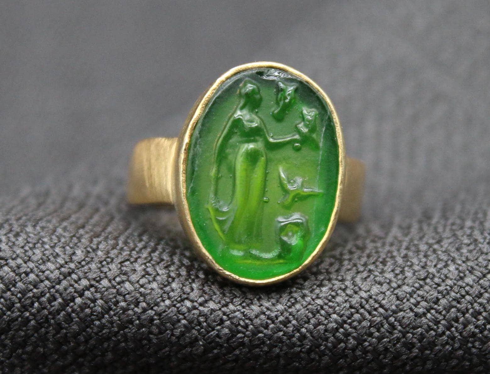 Antique Seal Ring - Etsy