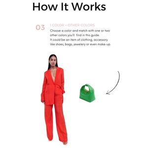 Bright Spring Color Combinations Guide | Seasonal Color Analysis PDF - Etsy