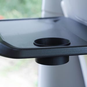 ID. Buzz Tassenhaltereinsatz kompatibel für ID. Buzz Hintere Ablage - Getränke Stabilisator für Rücksitz - Feste Passform kein Verschütten - Dosenhalter 3D Gedruckt