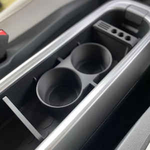 ID. Buzz Box Dual Cup Holder Insert For Center Console - 3D Printed Accessory for Buzz Box Console *PLA or PETG*