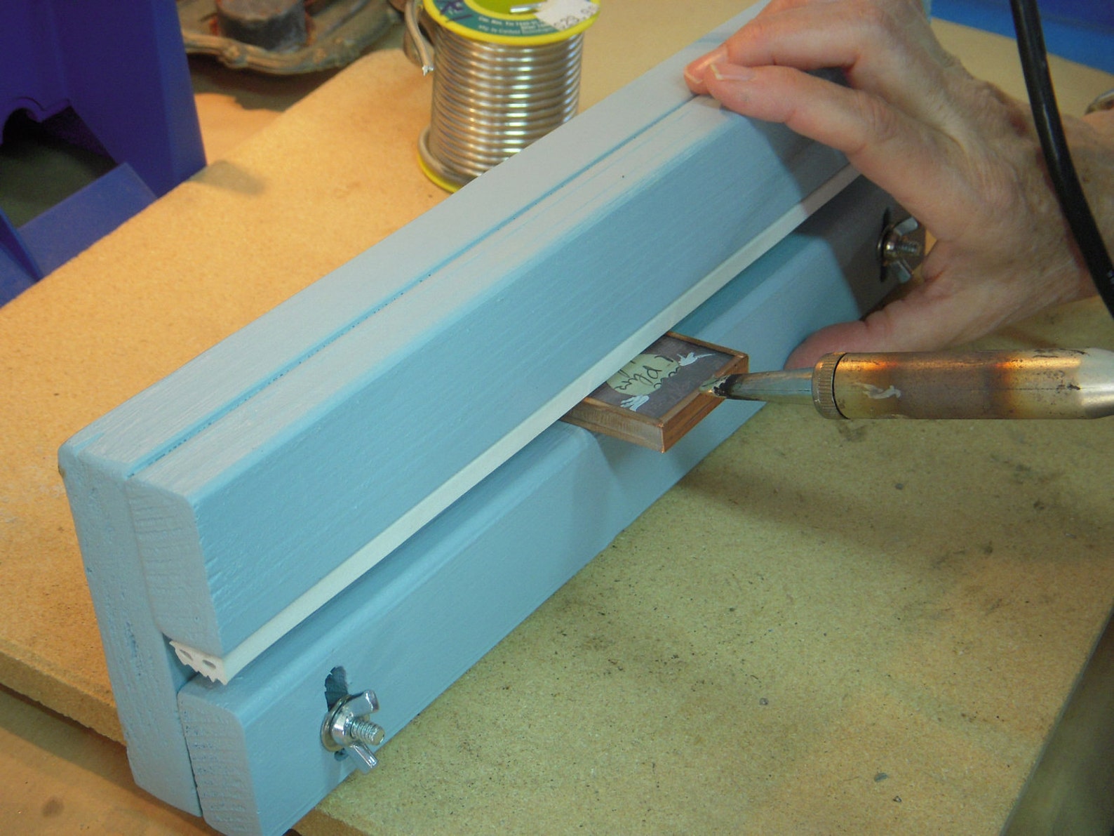 Soldering Iron Third Hand Vise Stained Glass Holder Etsy