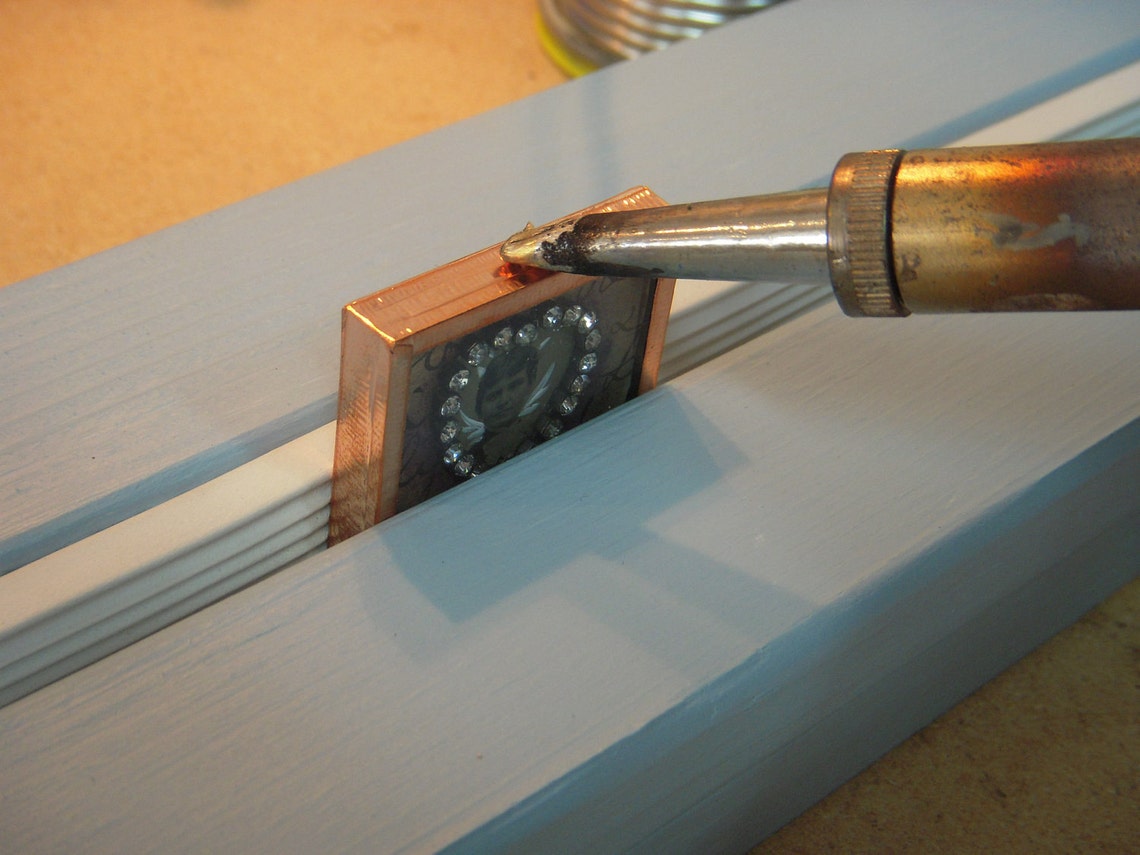 Soldering Iron Third Hand Vise Stained Glass Holder Etsy