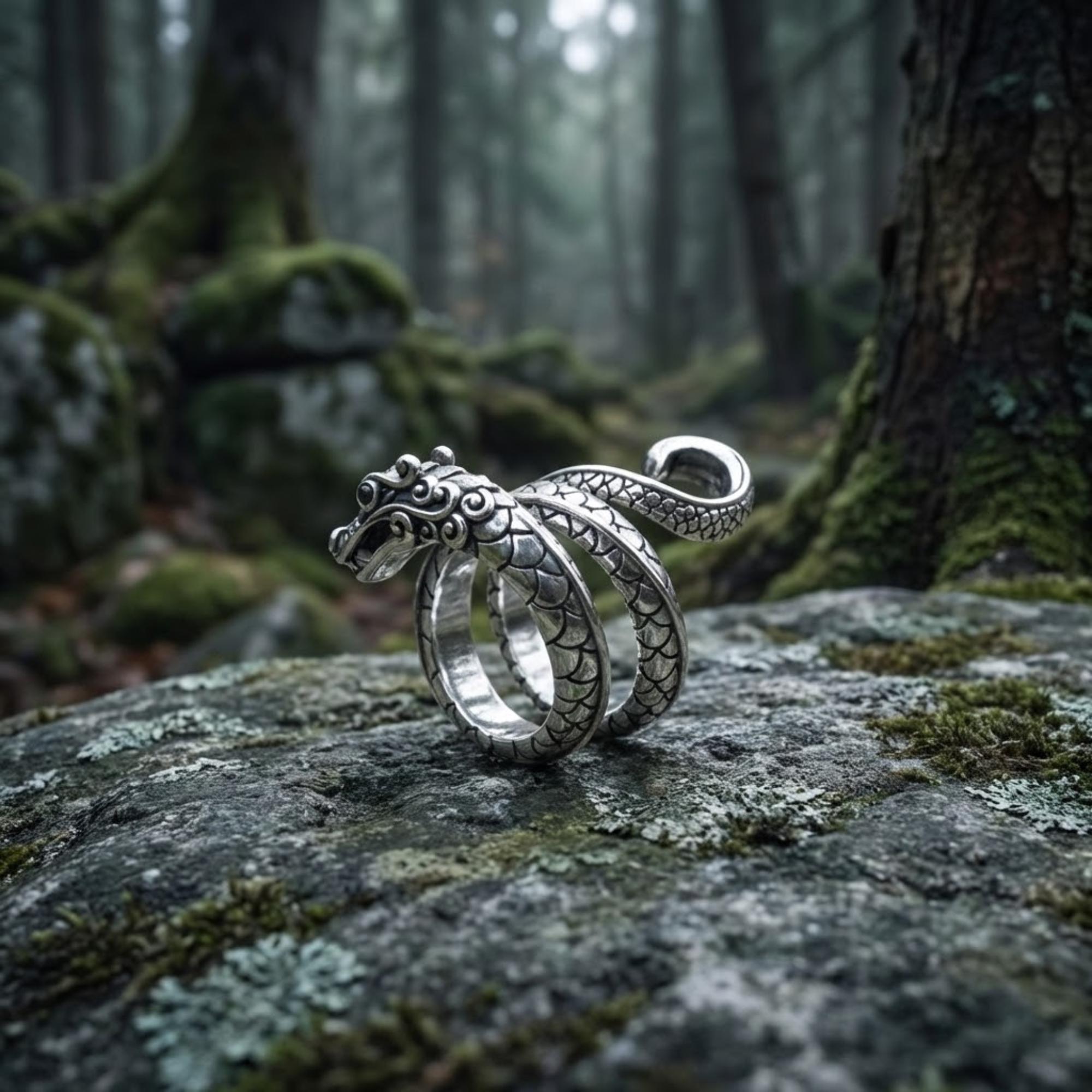 Anneau vague - Bague en argent 925 recyclé – Naëco bijoux