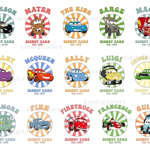 Cars SVG Bundle, Family Trip Svg, Svg Files For Cricut, Cars Svg Cuy File, Family Vacation Png, Magic Kingdom Svg, Digital Download
