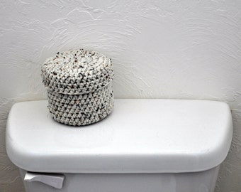 Toilet Tissue Cover Bathroom Decoration Spare Roll Holder Oatmeal Home Decor Custom Colors