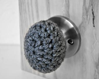 Oval Door Knob Covers Modern Design Toddler Protection Crocheted Home Decor Custom Colors Egg Shape