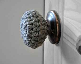 Child Safe Door Knob Covers Modern Design Toddler Protection Crocheted Home Decor