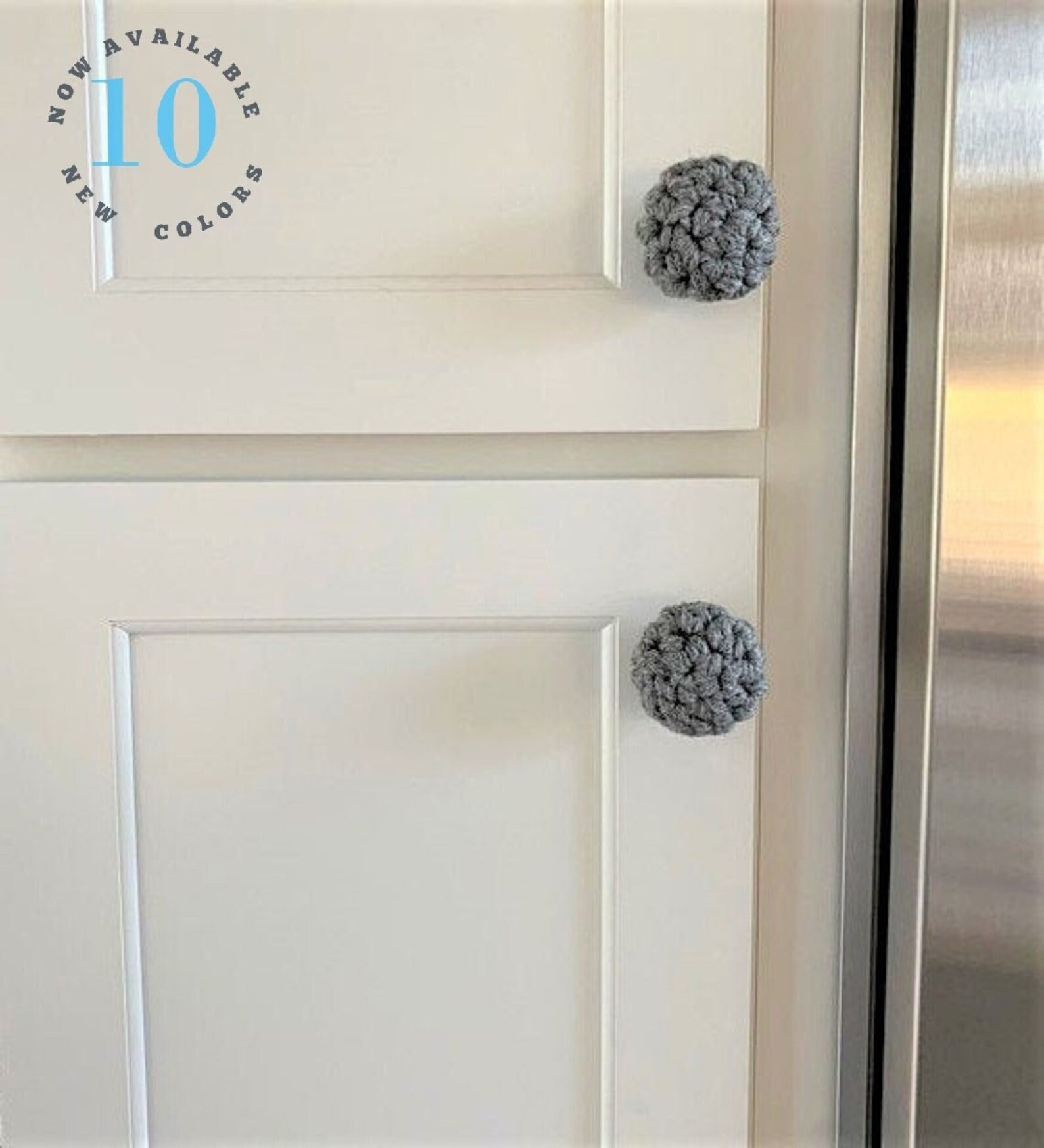 Door Knob Covers Modern Design Kitchen Decor Crocheted Etsy