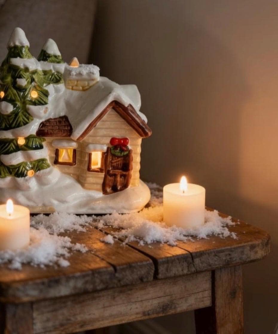 Ceramic Light up Houses - Etsy
