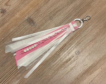 STAYC Inspired Lightstick Ribbon Tassel Keychain Bag Charm SWITH
