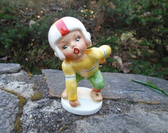 SALE vintage 1956 football miniature, Napco