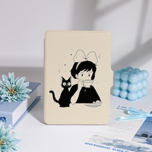 Kiki&#39;s Delivery Service Kindle Case For Kindle Paperwhite 1/2/3/4, Colorsoft Kindle 11th, Paperwhite 10th 6&#39;&#39;, Kobo Case, For Bookish Gift
