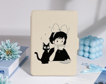 Kiki's Delivery Service Kindle Case For Kindle Paperwhite 1/2/3/4, Colorsoft Kindle 11th, Paperwhite 10th 6'', Kobo Case, For Bookish Gift