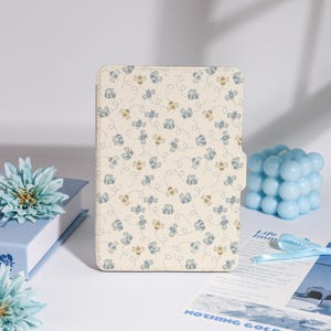 Bee Pattern Kindle Case For Kindle Paperwhite 1/2/3/4, Colorsoft Kindle 11th, Paperwhite 10th 6&#39;&#39;, Kobo Clara Color, For Bookish Gift