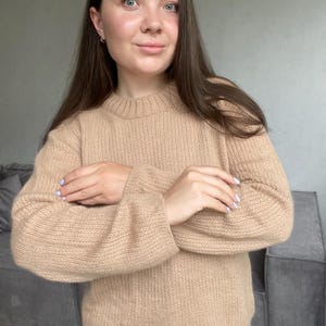 Sweater made of 100% cashmere