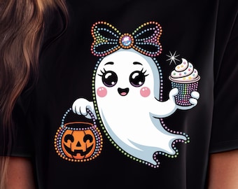 Halloween Boo Ghost Png,Neon Cute ghost png, Halloween png,Girly Coquette Halloween Bow,Cute Boo Ghost Coquette Png,Halloween Ghost Png