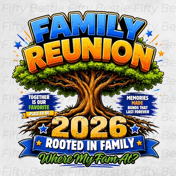 Family Reunion Tree 2026 Png, Where My Fam At? Family Reunion 2026, Family Reunion Shirts Png, png, Family Tree Png, Tree Of Life png