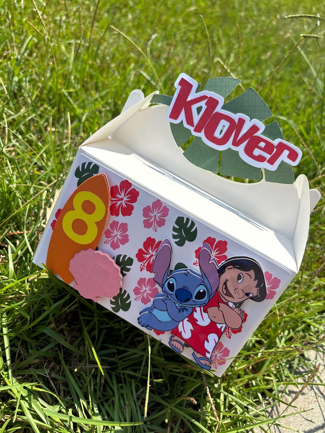 Lilo Box LILO and Stitch Party Favor Boxes - Etsy Israel