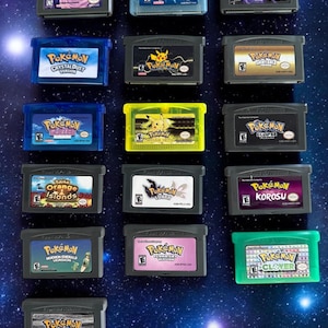 バージョンを選択してください! 16 ポケモン GBA カートリッジ – ROM ハック コレクター