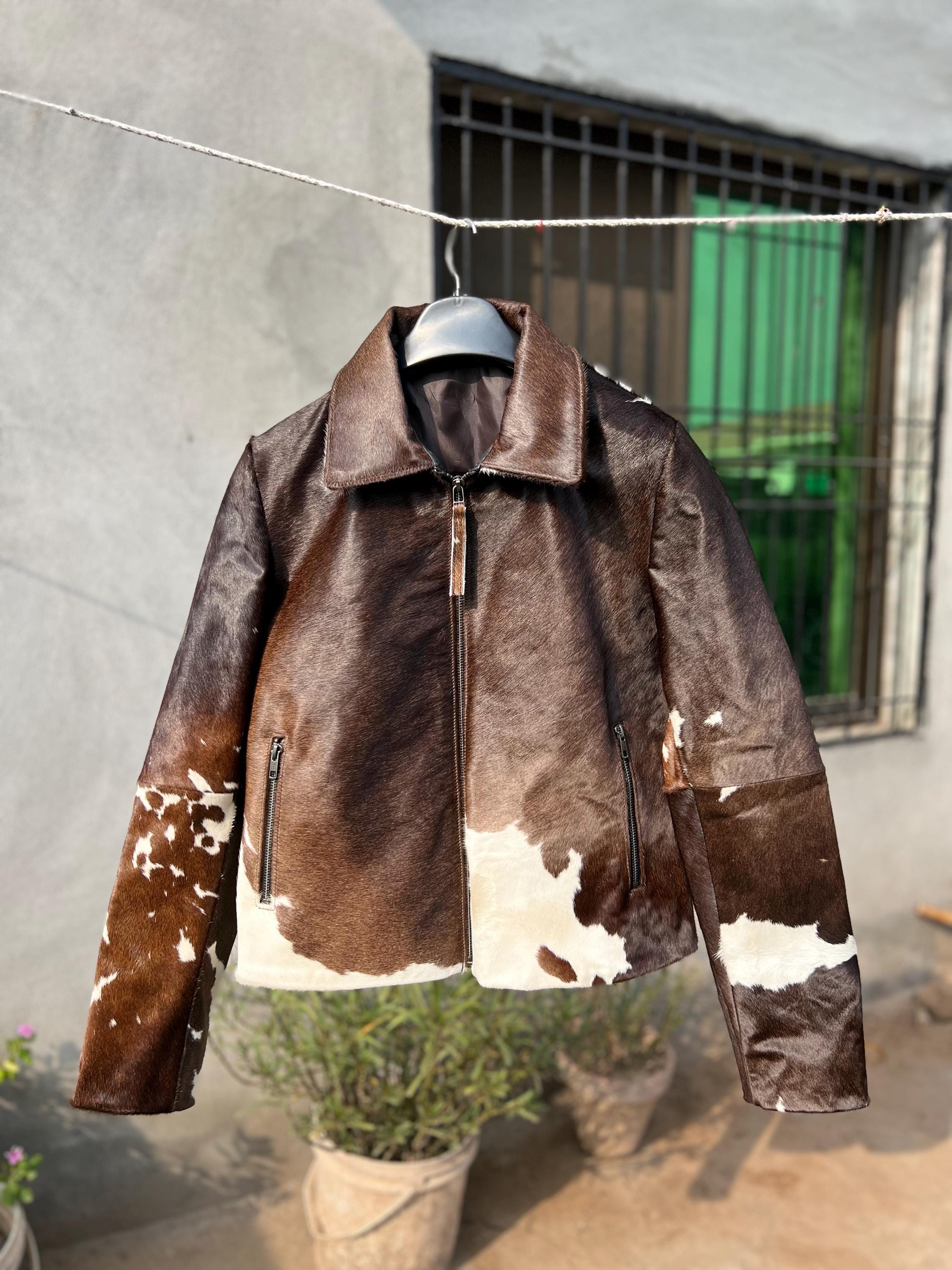 Animal Hide Jacket - Etsy
