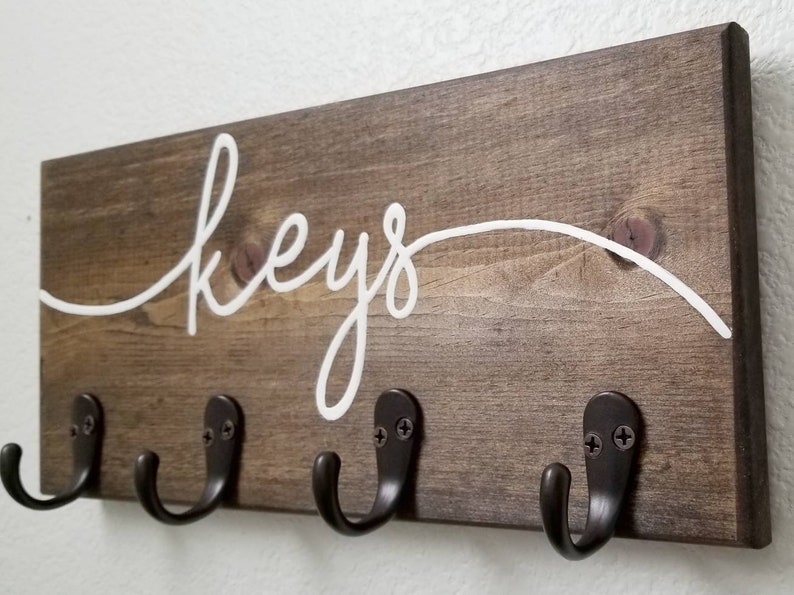 Keys Hook Housewarming Gift Key Rack Key Hanger Key Holder | Etsy