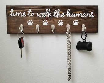 Wall Hooks, Dog Leash Hook, Key Hooks, Entryway Organizer, Entryway Decor, Pet Leash Organizer, Pet Supplies, Dog Owner Gift, Dog Lover Gift