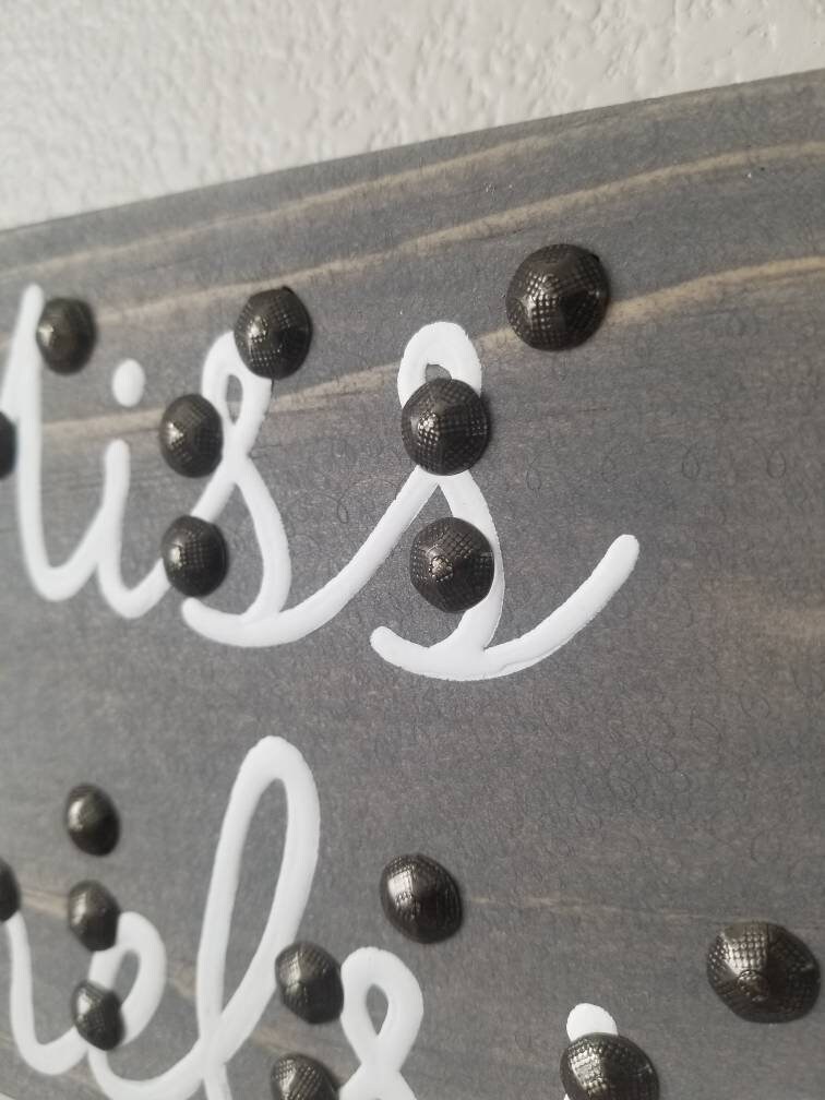 Braille Teacher Gift Braille Sign Gift for Sight Impaired Etsy