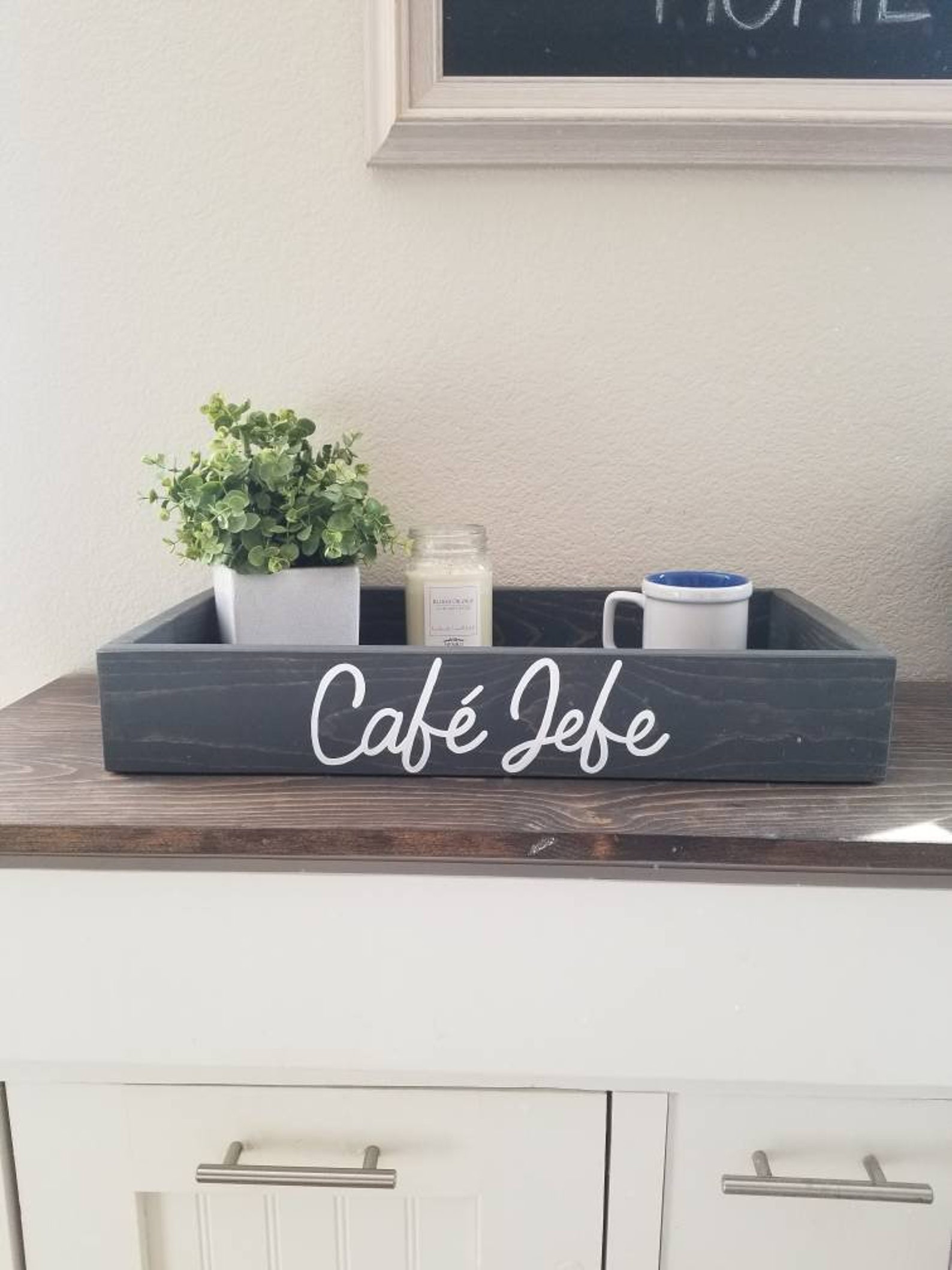 Personalized Coffee Bar Tray Gift for Coffee Lovers Coffee Etsy
