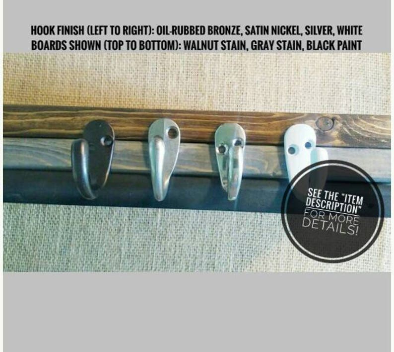 Personalized Family Key Hook Sign Key Holder Dog Leash Etsy