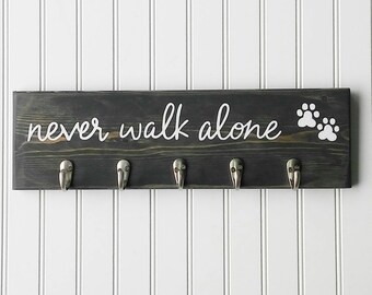 Leash and Collar Hooks, Dog Leash and Collar Hanger, Dog Leash Holder, Leash Organizer, Dog Leash Hanger, Pet Room Decor, Dog Organizer