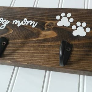 Mother's Day Gift, Gift for Mom, Dog Mom Gift, Gift for Mom From Dog, Mother's Day Gift for Dog Mom, Dog Mom Sign, Wood Sign, Gift From Dog image 2