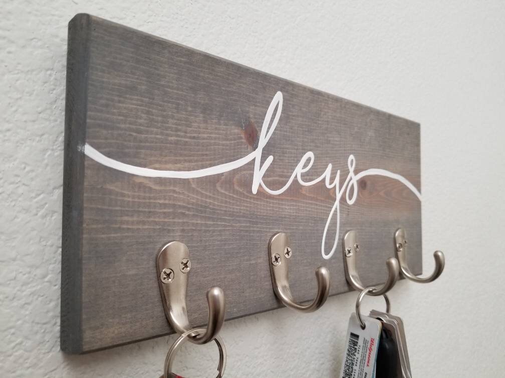 Key Holder for Wall Keys Holder Wall Keys Hook Keys Rack Etsy